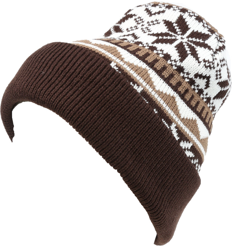Sakkas Elio Unisex Sailor Fold Over Beanie Timeless and Casual