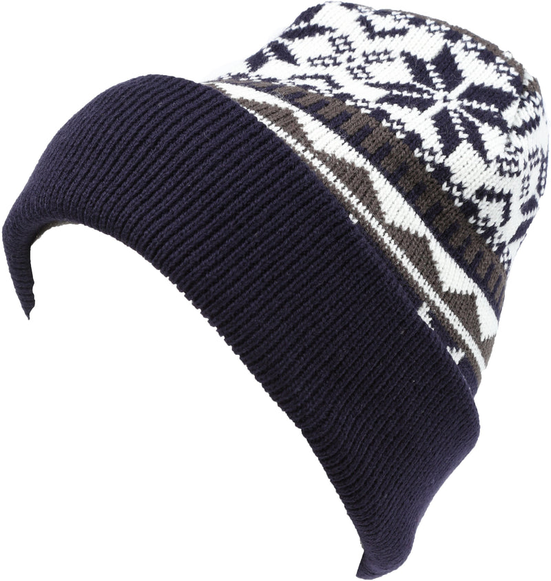 Sakkas Elio Unisex Sailor Fold Over Beanie Timeless and Casual
