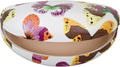 Butterfly Extra Large Hard Clamshell Sunglasses Case#color_Taupe