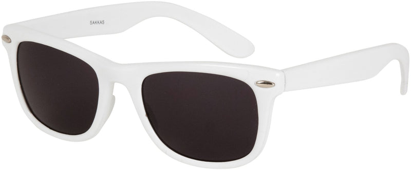 Sakkas Retro 1980's  Style Sunglasses with Super Dark Lens