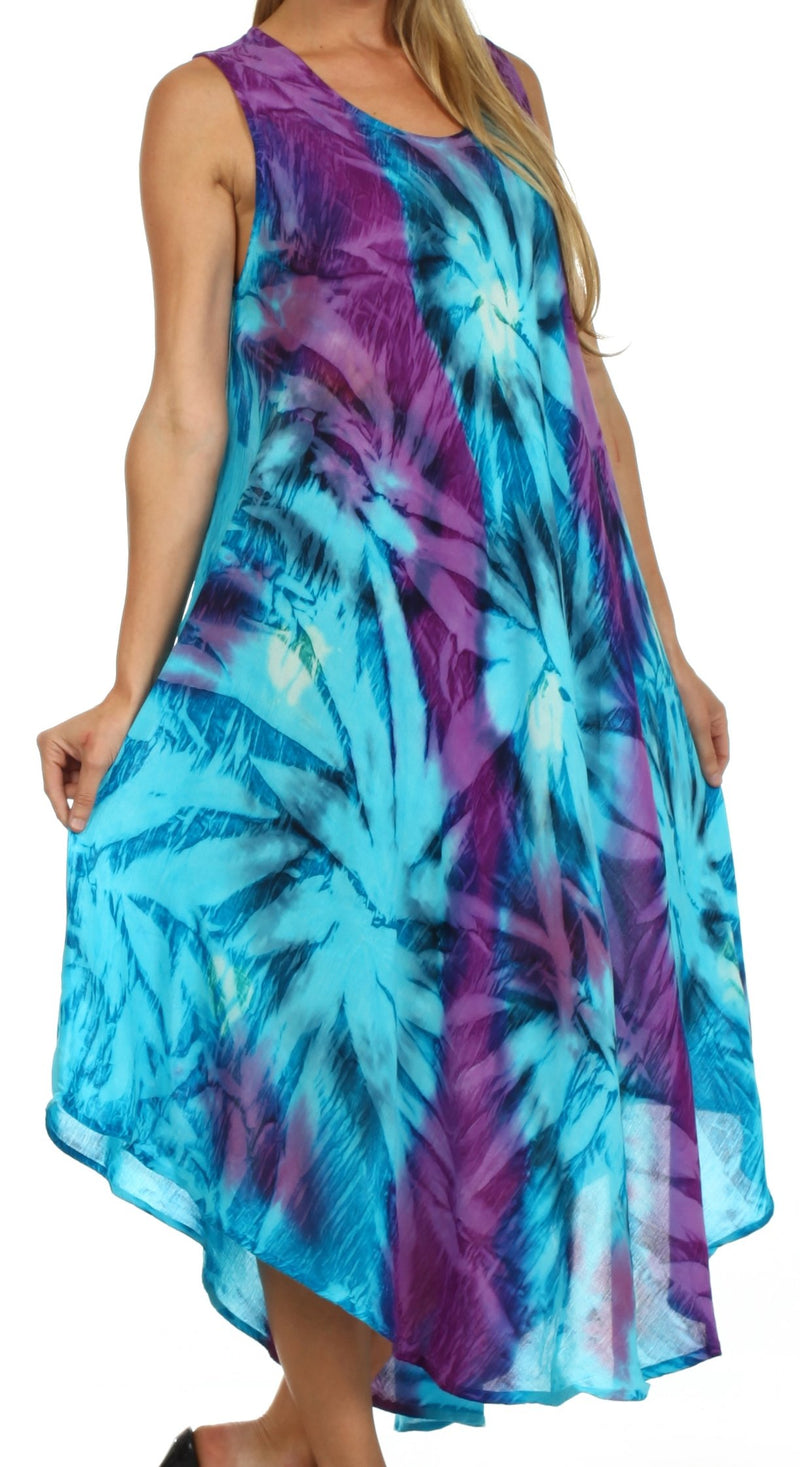 Sakkas Starlight Caftan Tank Dress / Cover Up