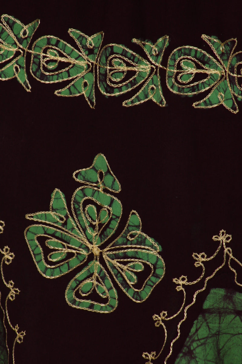 Sakkas Batik Sunshine Peasant Dress
