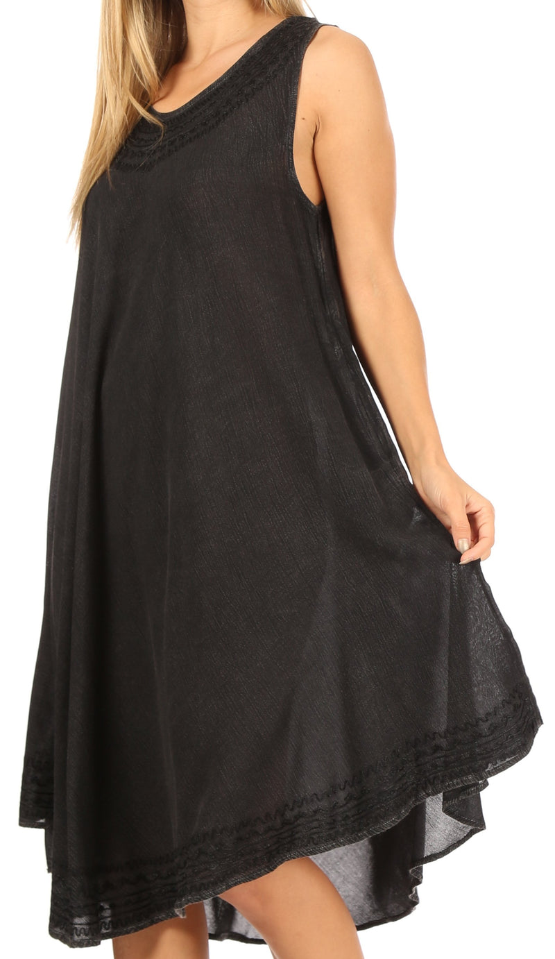 Sakkas Everyday Essentials Caftan Tank Dress / Cover Up