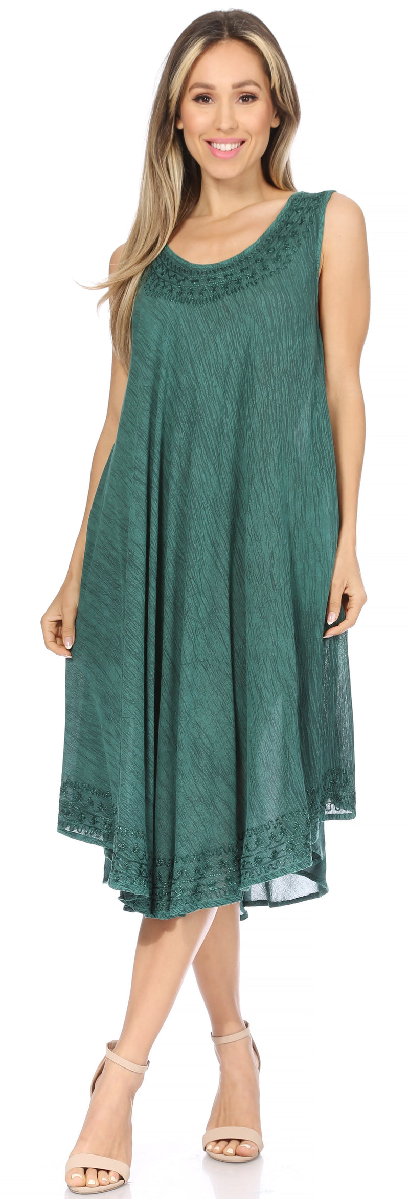 Sakkas Everyday Essentials Caftan Tank Dress / Cover Up