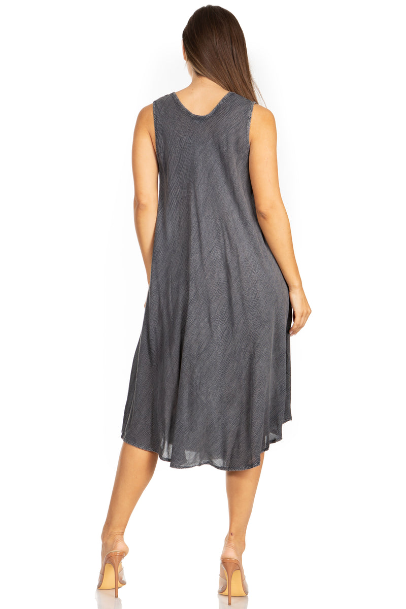 Sakkas Everyday Essentials Caftan Tank Dress / Cover Up