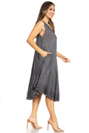Sakkas Everyday Essentials Caftan Tank Dress / Cover Up