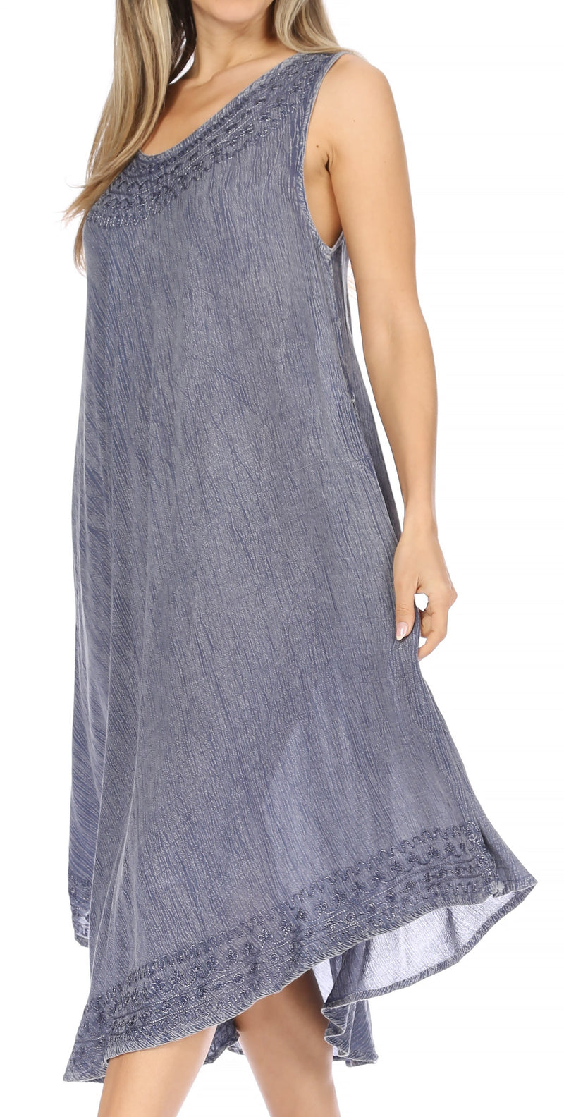 Sakkas Everyday Essentials Caftan Tank Dress / Cover Up