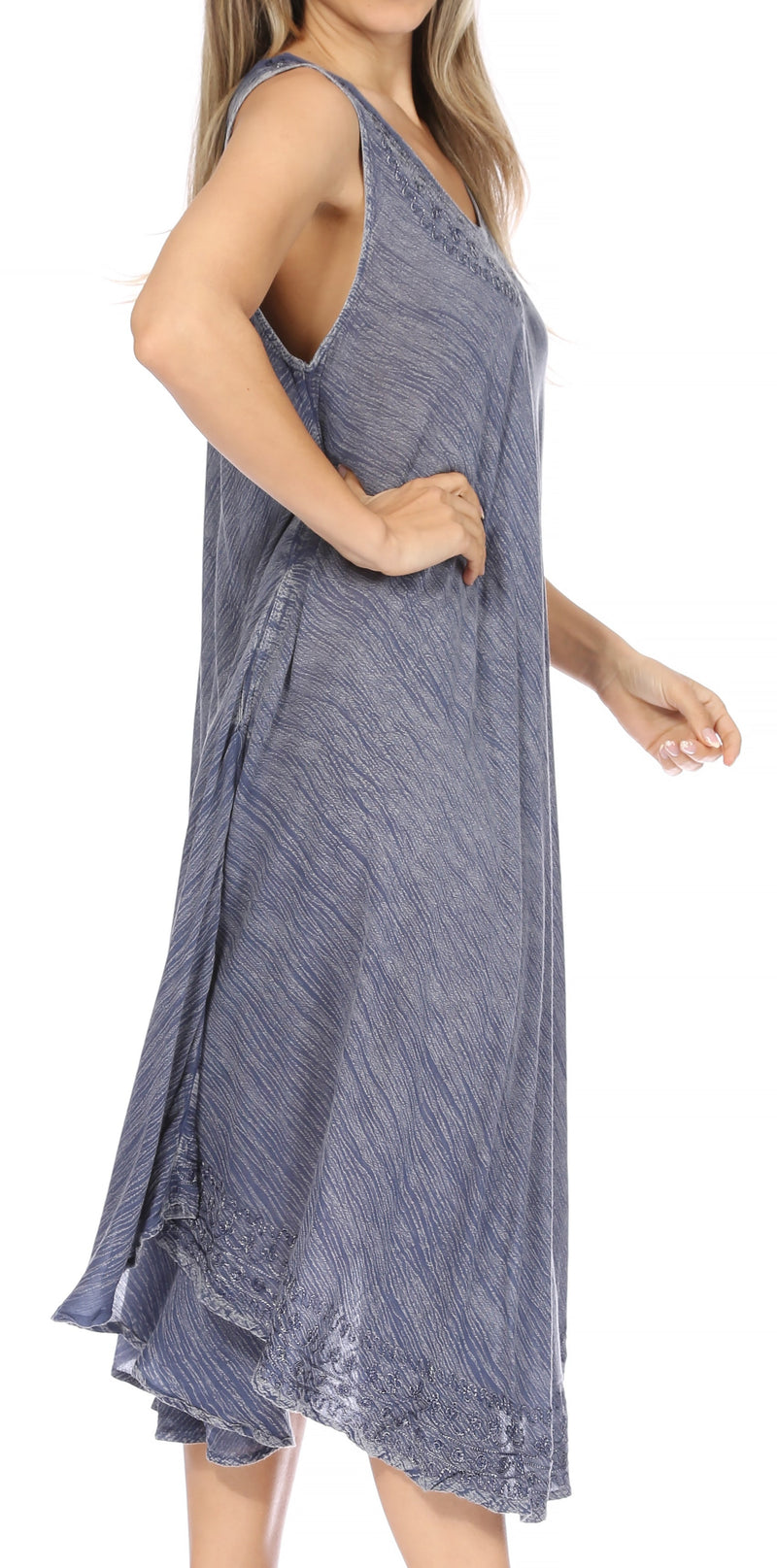 Sakkas Everyday Essentials Caftan Tank Dress / Cover Up