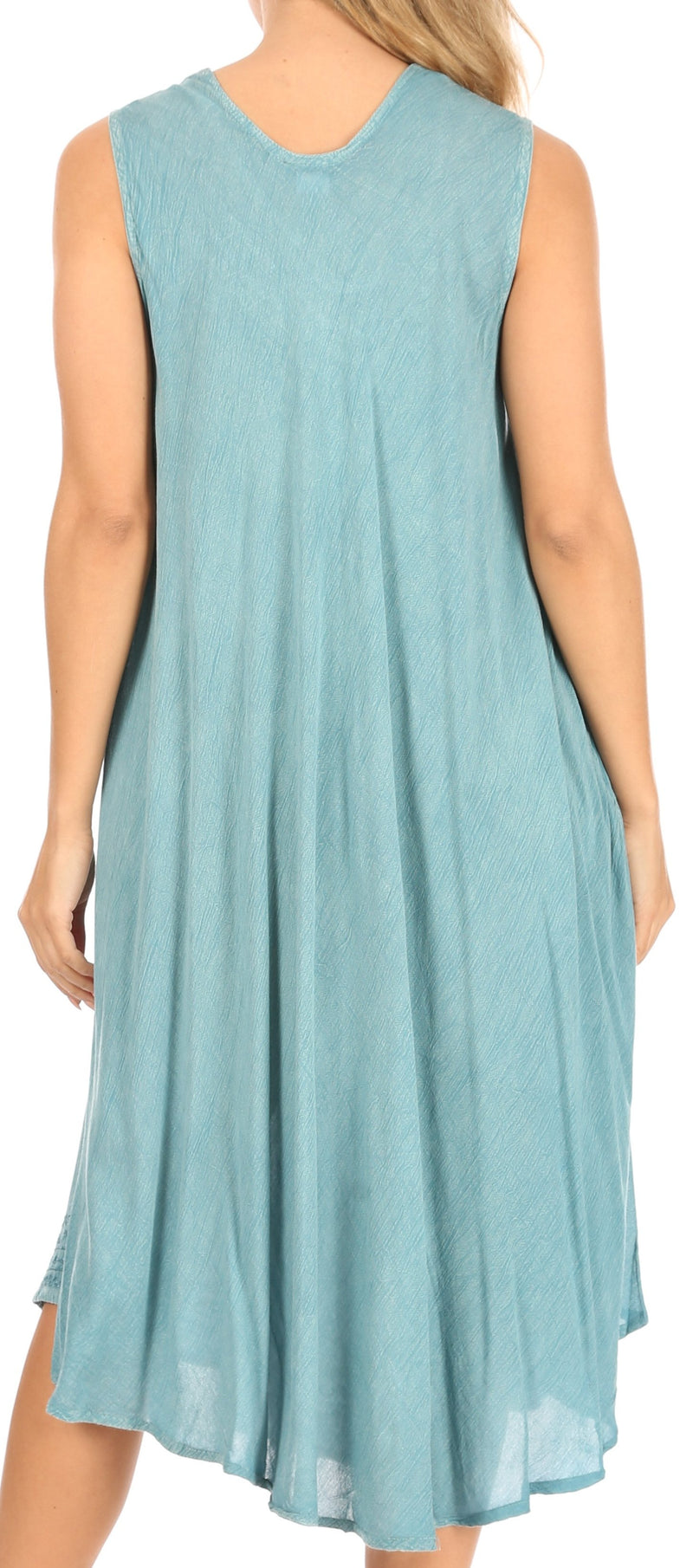 Sakkas Everyday Essentials Caftan Tank Dress / Cover Up