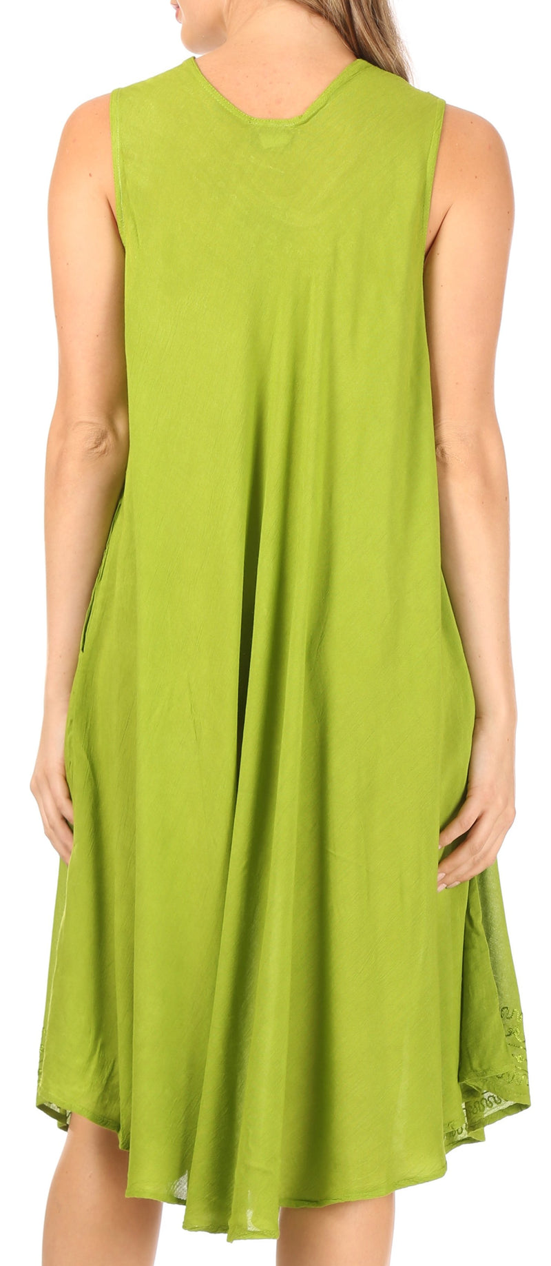 Sakkas Everyday Essentials Caftan Tank Dress / Cover Up