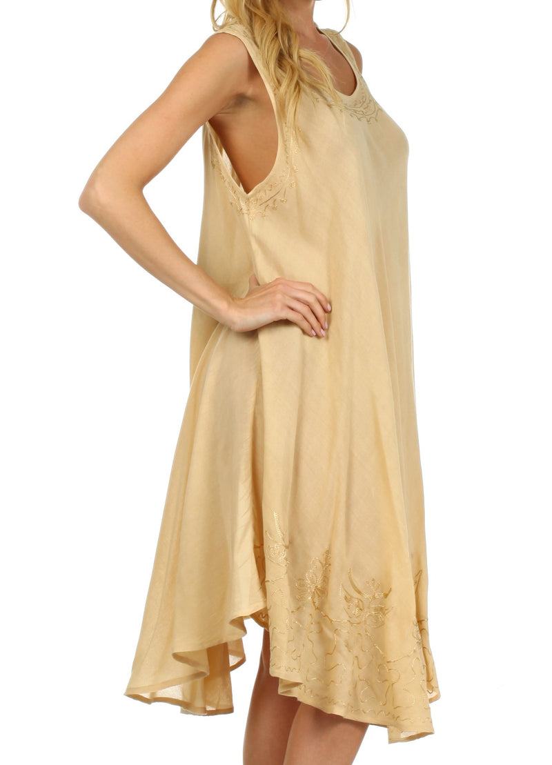 Sakkas Everyday Essentials Caftan Tank Dress / Cover Up