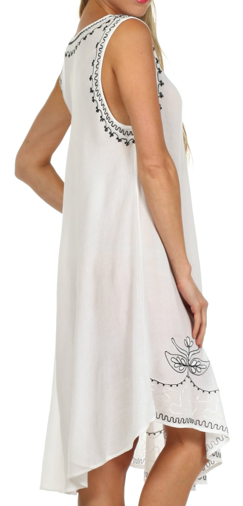 Sakkas Everyday Essentials Caftan Tank Dress / Cover Up