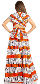 Sakkas Sandy Sexy Backless Year Around Long Maxi Infinity Dress Many Ways To Wear