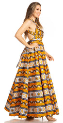 Sakkas Sandy Sexy Backless Year Around Long Maxi Infinity Dress Many Ways To Wear