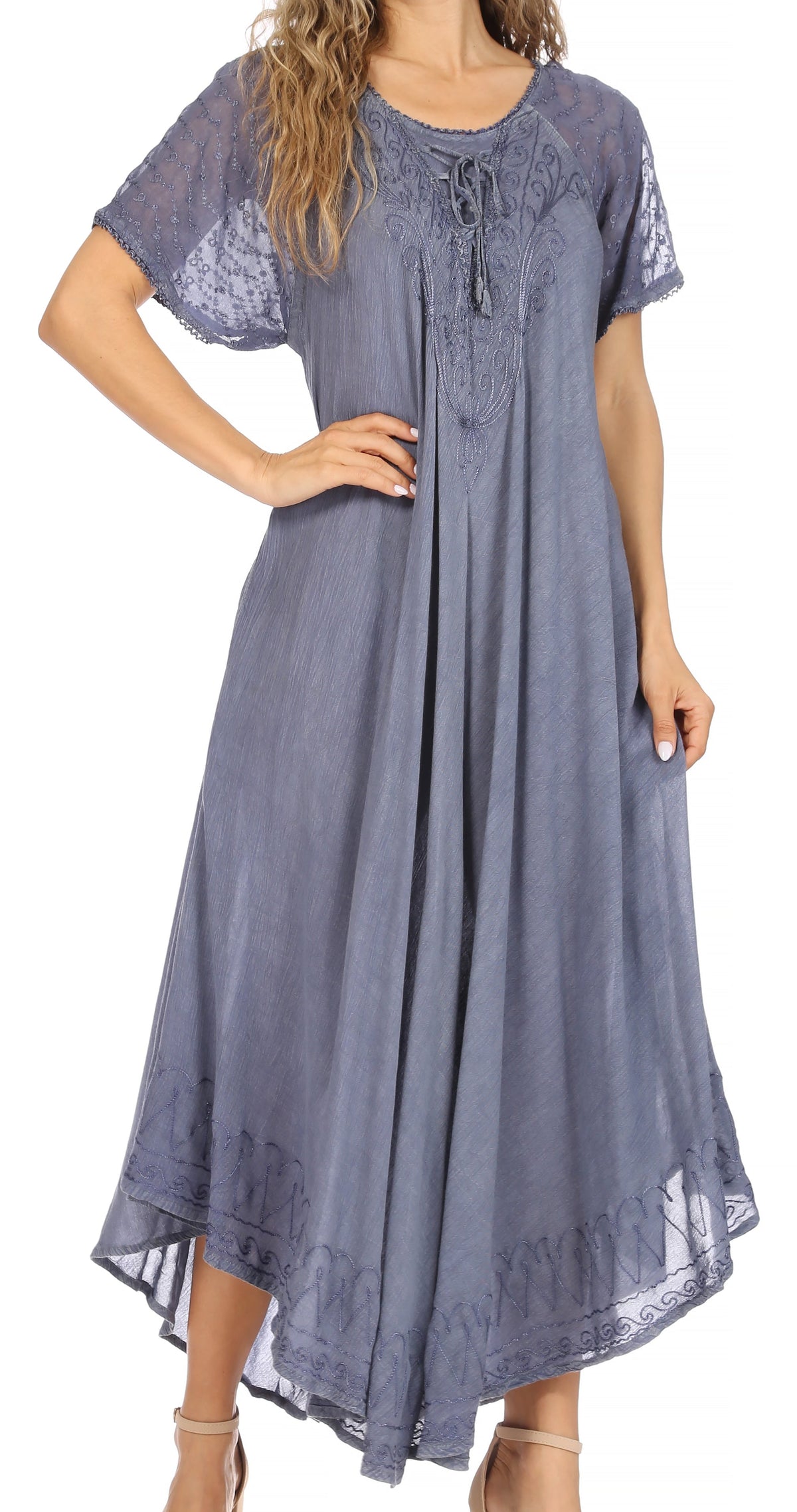 sachin and babi light blue dress What To Wear To A Summer Wedding