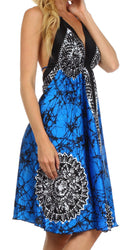 Sakkas Isis Silky Halter Dress