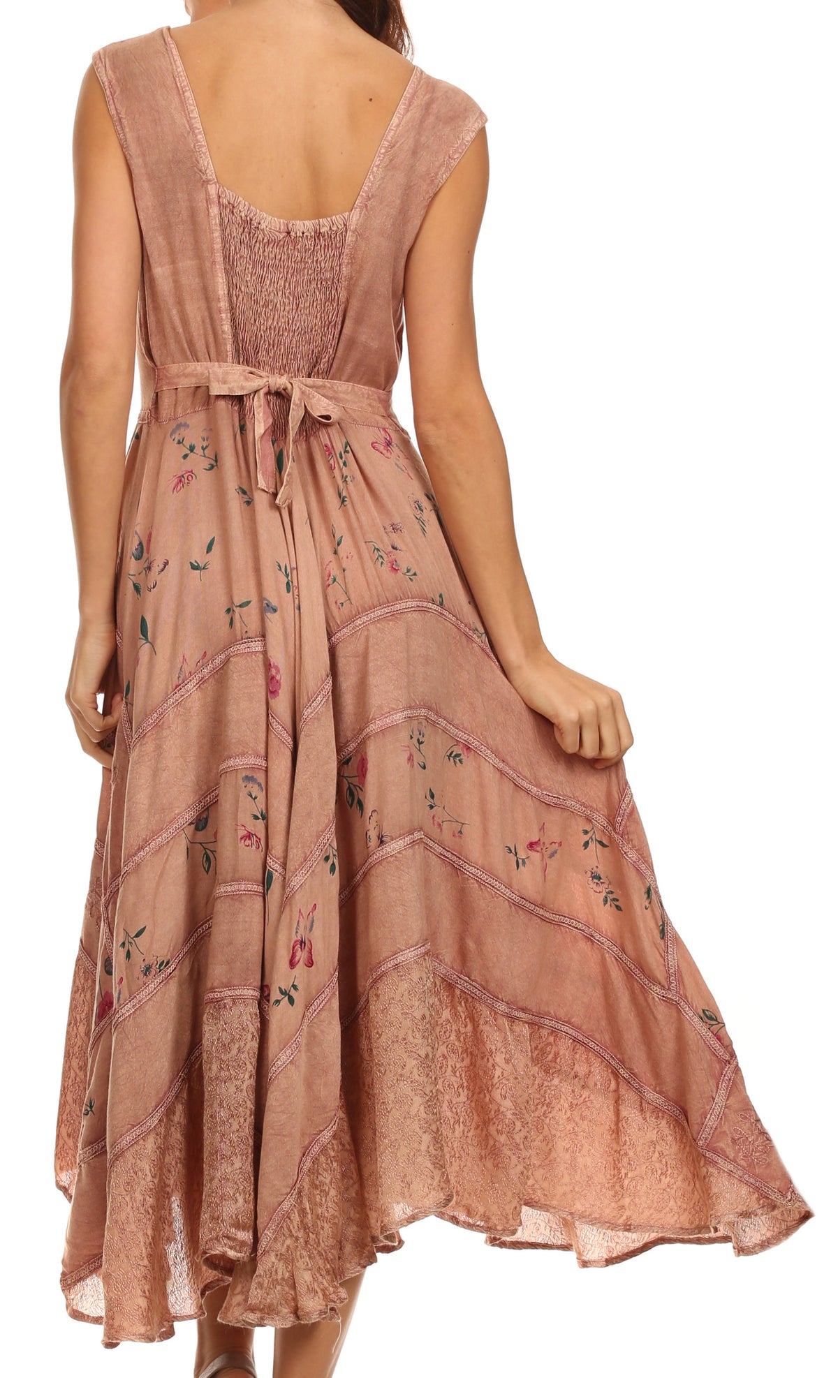 sakkas calliope corset style dress Sakkas Calliope Corset Style Dress - Ivory - S/M