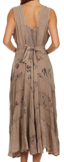 Sakkas Garden Goddess Corset Style Dress