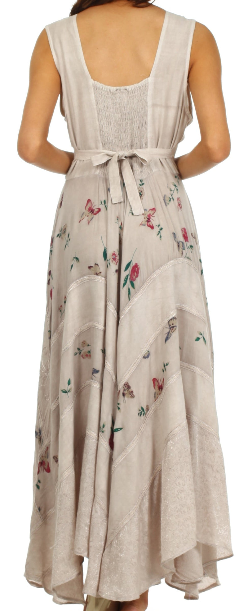 Sakkas Garden Goddess Corset Style Dress