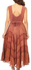 Sakkas Garden Goddess Corset Style Dress