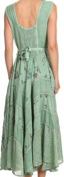 Sakkas Garden Goddess Corset Style Dress