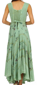 Sakkas Garden Goddess Corset Style Dress