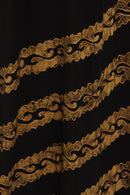 Sakkas Embroidered Batik Smocked Bodice Long Maxi Dress