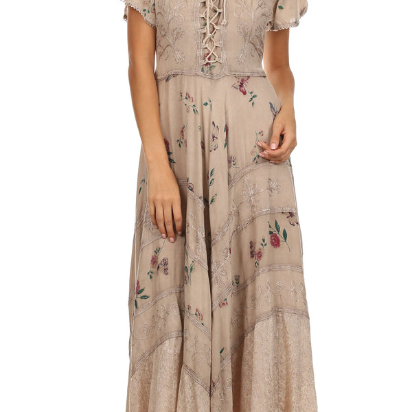 sakkas garden goddess corset style dress Sakkas Garden Goddess Corset Style Dress