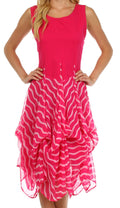 Sakkas Take Me Away Two Way Dress#color_Pink