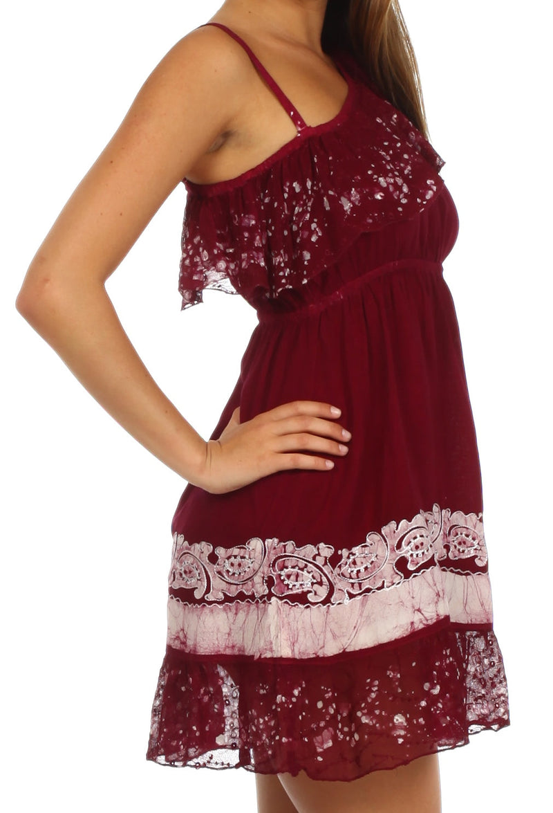Sakkas Summer Solstice Batik Dress