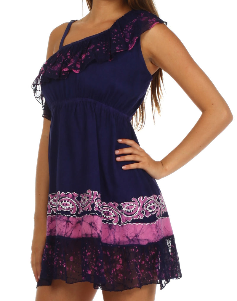 Sakkas Summer Solstice Batik Dress