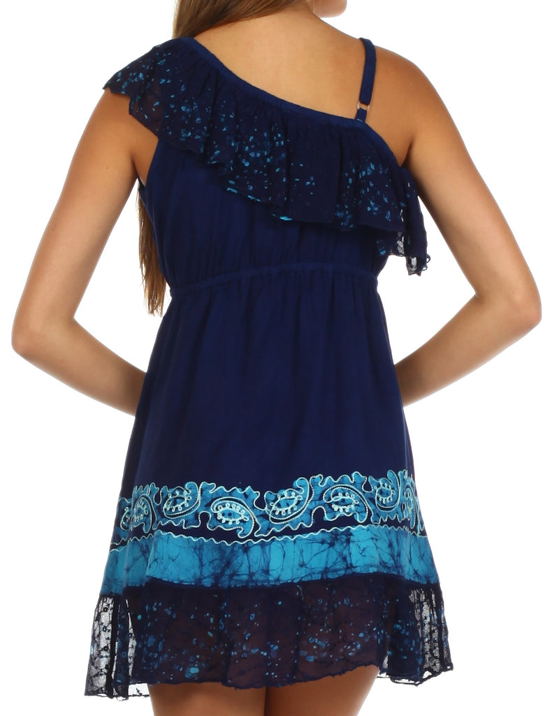 Sakkas Summer Solstice Batik Dress