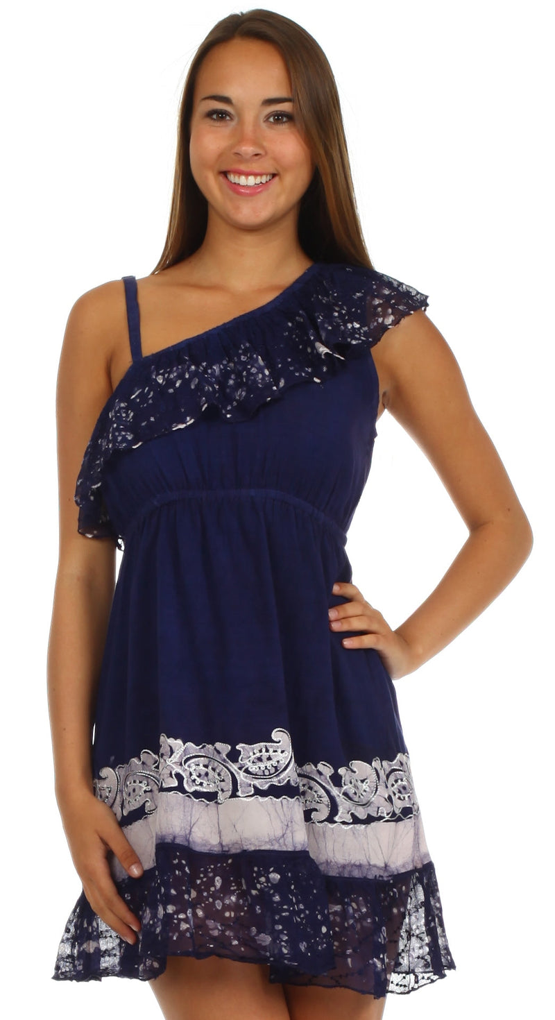 Sakkas Summer Solstice Batik Dress