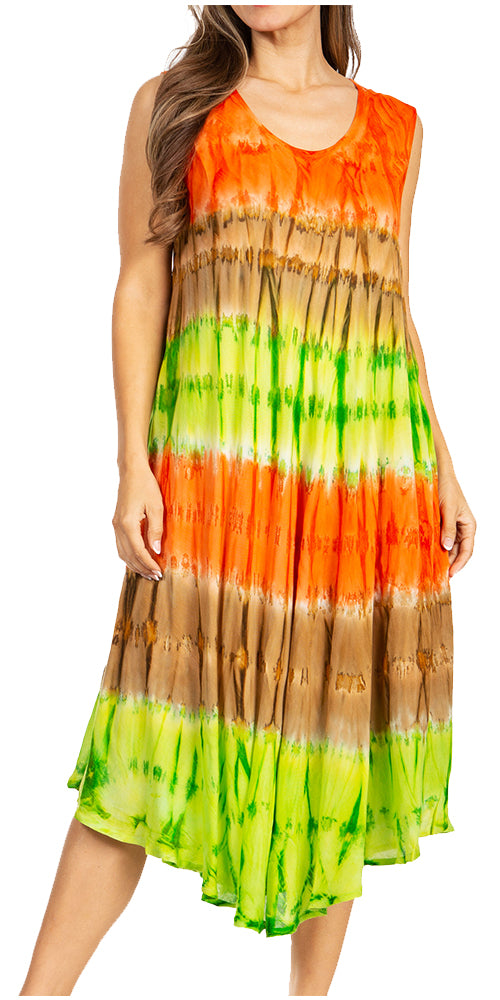 Sakkas Desert Sun Caftan Dress / Cover Up