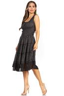 Sakkas Spring Maiden Ombre Peasant Dress