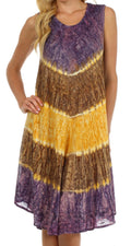 Sakkas Sonia Caftan Dress / Cover Up#color_Violet
