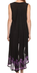 Sakkas Island Soul Hi Lo Caftan Dress / Cover Up
