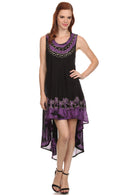 Sakkas Island Soul Hi Lo Caftan Dress / Cover Up