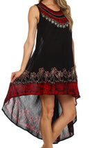 Sakkas Island Soul Hi Lo Caftan Dress / Cover Up