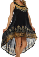 Sakkas Island Soul Hi Lo Caftan Dress / Cover Up