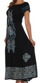 Sakkas Leilani Batik Maxi Dress
