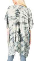 Sakkas Marcy Women's Caftan Top Tunic Dress V neck Loose Summer Boho Swing Coverup