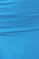 Sakkas Soft Jersey Feel Solid Color Strapless High Low Dress / Skirt