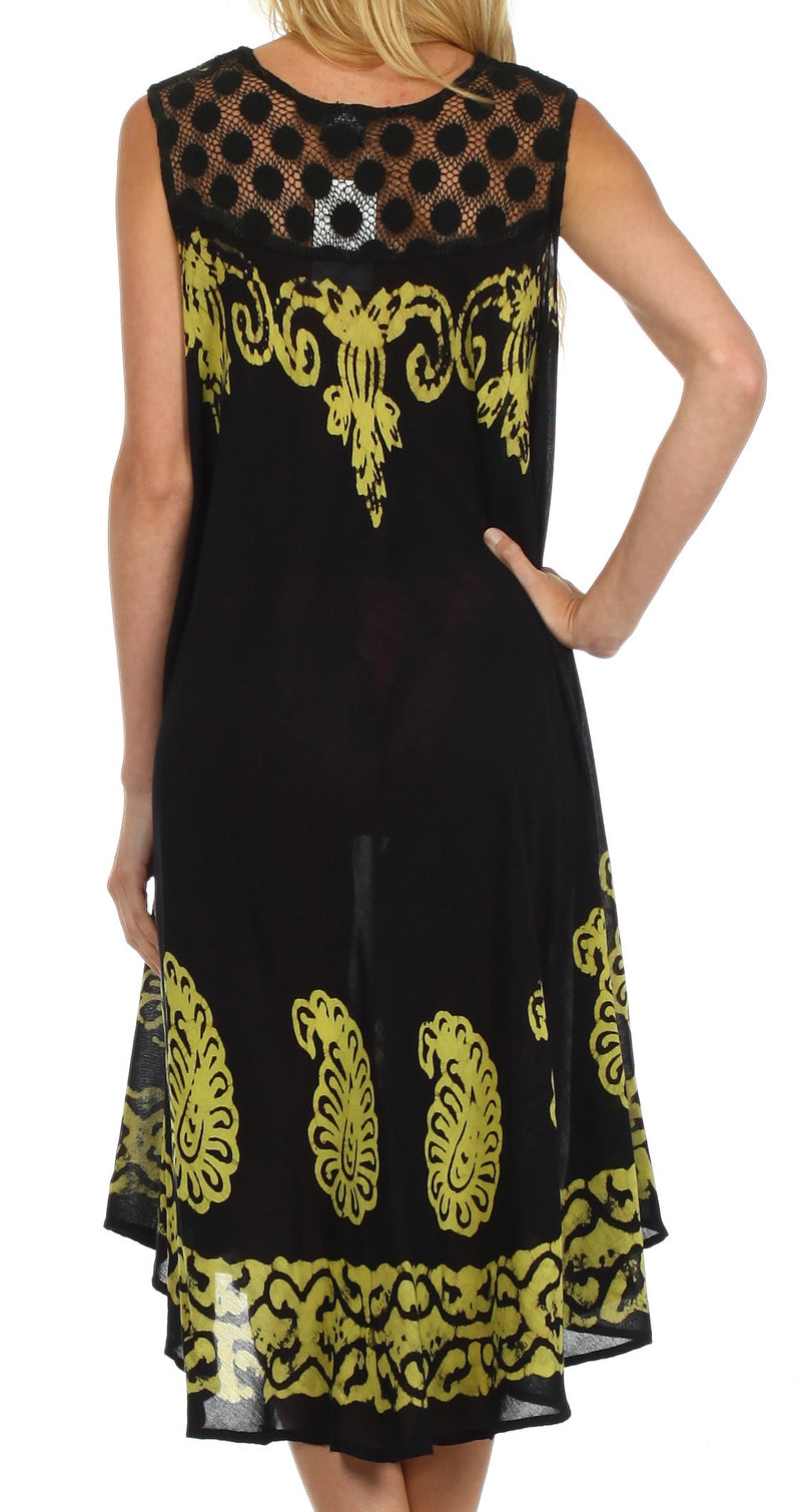 Sakkas Zayna Embroidered Caftan Dress