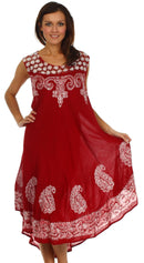 Sakkas Zayna Embroidered Caftan Dress