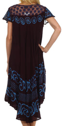 Sakkas Calista Embroidered Caftan Dress