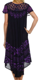 Sakkas Calista Embroidered Caftan Dress