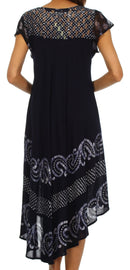 Sakkas Calista Embroidered Caftan Dress