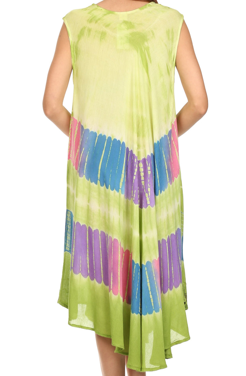 Sakkas Tasanee Caftan Tank Dress / Cover Up