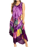 Sakkas Tasanee Caftan Tank Dress / Cover Up